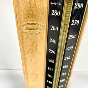 Antiguo Tensiómetro Mercurial con Estuche de Cuero - imagen 3