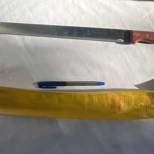 Cuchilla para Shawarma Profesional, Hoja Larga de Acero Inoxidable - imagen 5