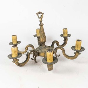 Lote anterior: Araña de Bronce Antigua de Seis Luces
