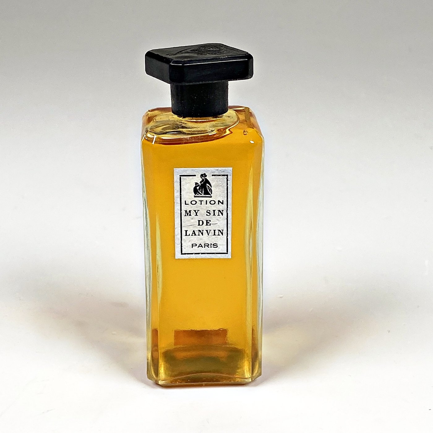 Perfume Francés My Sin de Lanvin "Lotion" - Botella Vintage