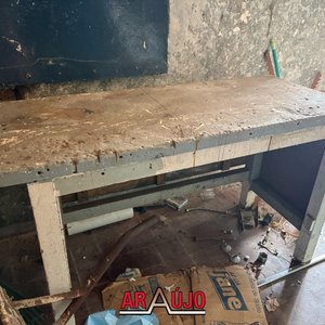 Mesa de Carpintero Antigua para Restaurar - imagen 2