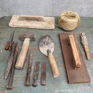 Lote siguiente: Lote de Herramientas de Albañilería y Construcción