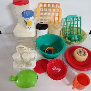 Lote de Utensilios de Plástico para Cocina y Hogar - imagen 1