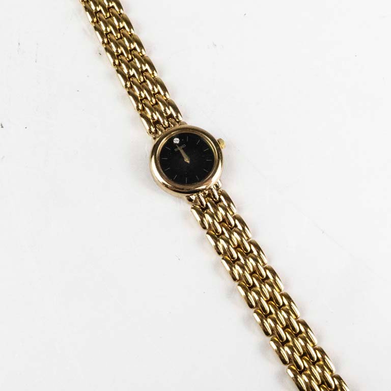 Reloj de dama Seiko en oro - imagen 2