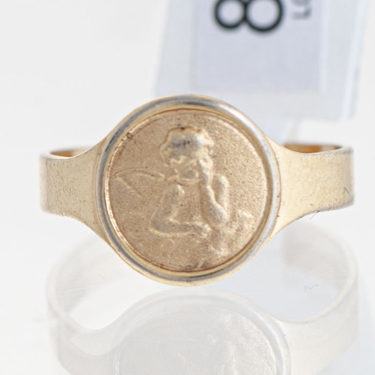 Lote anterior: Anillo de Oro con Ángel