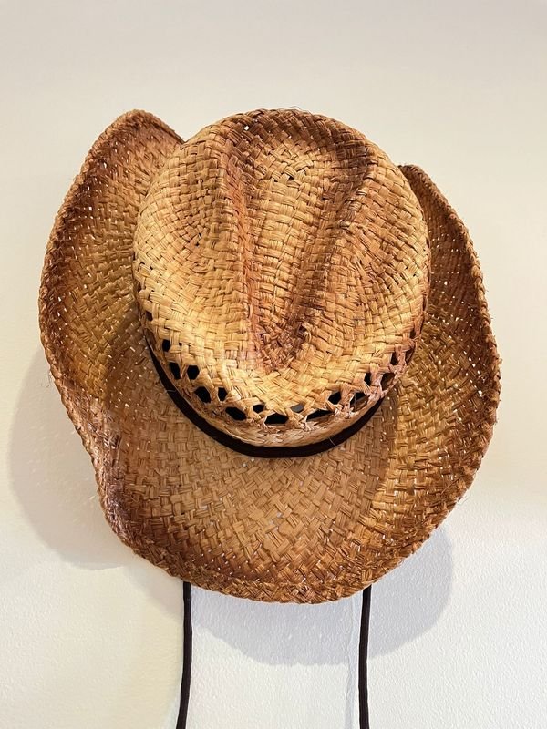 Sombrero de Fibra Cowboy con Correa Nuevo - imagen 2