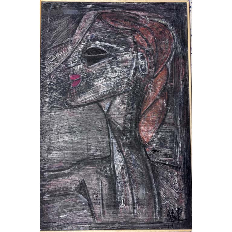 Obra de Arte "Si Fuera Ella" de Satya - Técnica Mixta