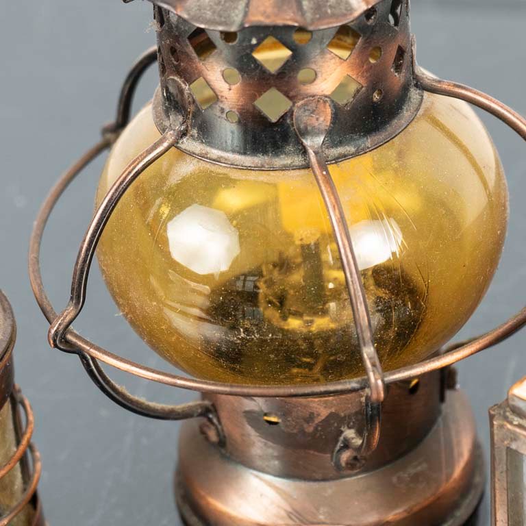 Lámparas y accesorios de cobre y vidrio - imagen 2