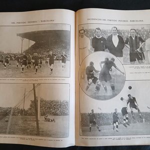 Revista Mundo Uruguayo N.º 503 (1928) - Portada Héctor "Manco" Castro y Peñarol vs Barcelona - imagen 2