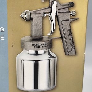 Pistola de Pintar Voylet MZ472 Baja Presión Tacho Aluminio - imagen 3