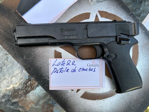 Pistola para chumbos, arma de fuego - imagen 1