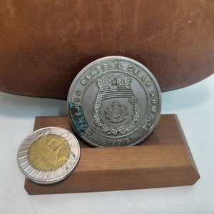 Placa Batallón de Infantería N° 11 Lavalleja y Medalla Comando General de la Armada - imagen 2