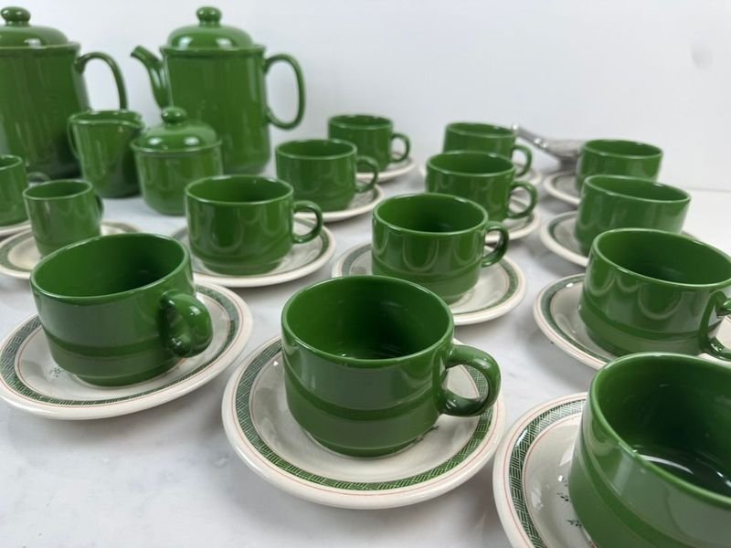 Juego de té y café en cerámica andina - imagen 7
