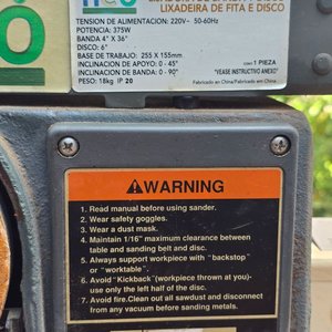 Lijadora de Banda y Disco Neo LB 604 - imagen 3