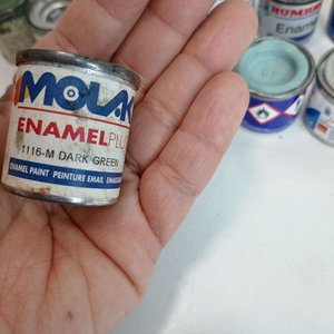 Lote de más de 20 latitas de pintura esmalte Humbrol, Revell y Molak - imagen 6