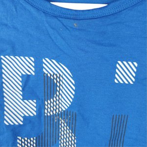 Remera Multideporte Infantil Azul Estampada Talle 14-15 Años - imagen 3
