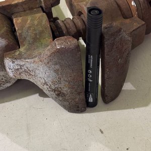 Morsa de Herrero Antigua de Hierro Fundido - imagen 5