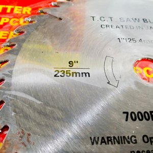3 Discos para Madera Topcutter 9" (235mm) - imagen 3