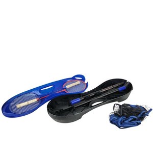 Set de Bádminton Outdoor con Red Azul y Raquetas Perfly - imagen 2