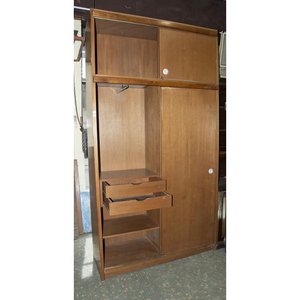 Ropero de Madera con 4 Puertas Corredizas y 4 Cajones - imagen 2