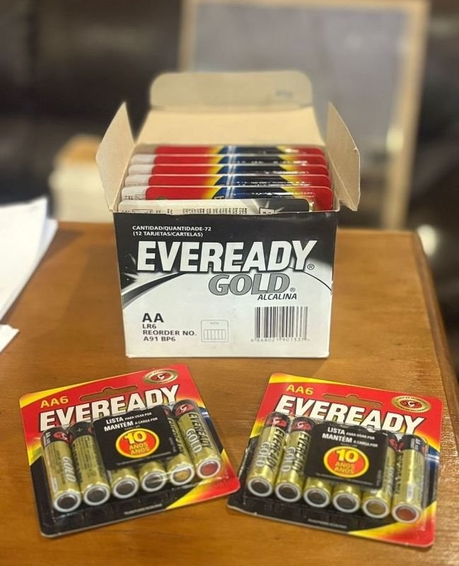 Baterías Eveready Alcalinas AA X6 - Nuevas y sin usar - imagen 3