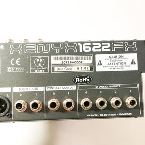 Consola Behringer Xenyx 1622FX de 16 Canales con Procesador de Efectos - imagen 7
