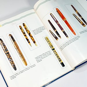Catálogo "Fountain Pens - Paul Erano" sobre Plumas Estilográficas, Tapa Azul - imagen 3