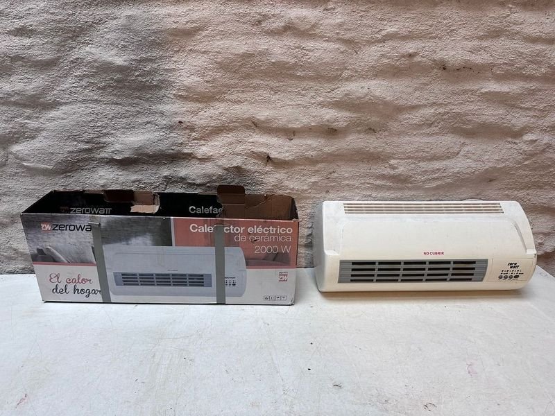 Caloventilador de Pared Zerowatt Eléctrico Cerámico 2000W