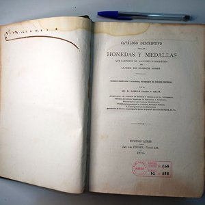 Lote anterior: Antiguo Catálogo Descriptivo de Monedas y Medallas del Museo de Buenos Aires - 1874