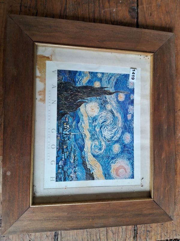 Cuadro Reproducción de Starry Night por Vincent van Gogh - imagen 4