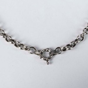 Lote siguiente: Collar de Plata con Cierre Marinero - 46 cm