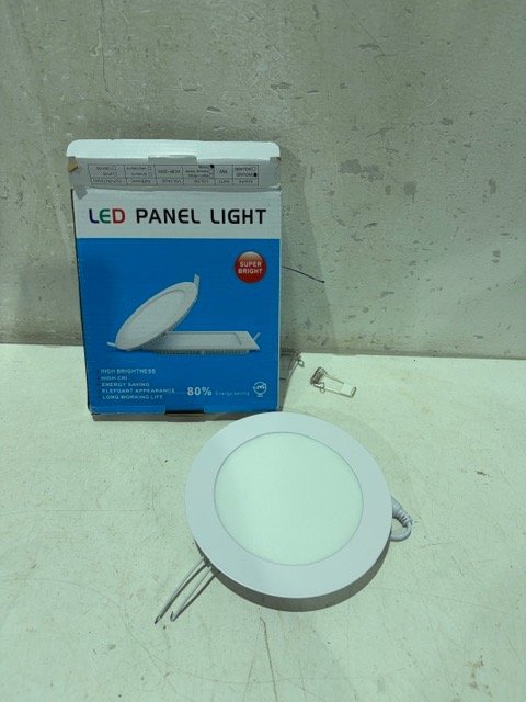 Plafón LED Redondo Blanco para Techo, Sin Uso