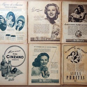 Seis Revistas "Mundo Uruguayo" de los años 1944, 1945 y 1948 - imagen 3