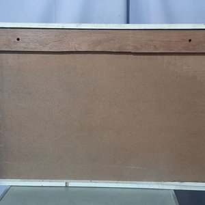 Mueble Aéreo Melamínico Blanco con Puerta de Vidrio - imagen 3