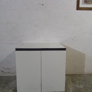 Mueble Bajo Blanco de 2 Puertas con Estante Interior - imagen 2