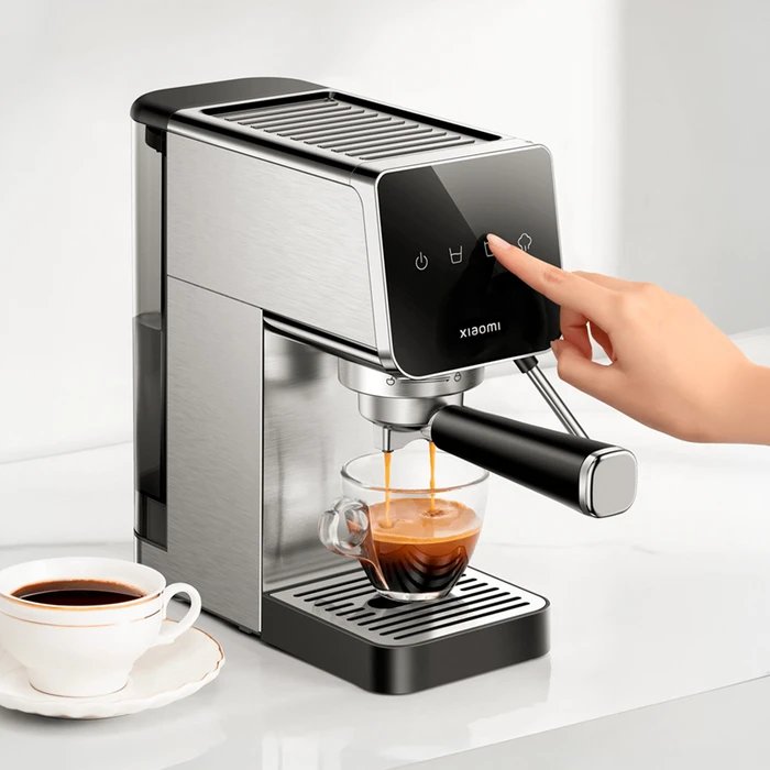 Cafetera Espresso Xiaomi Semiautomática 20 Bar con Vaporizador