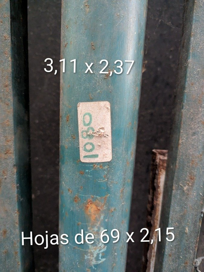 Puerta de hierro antigua para jardín - imagen 15