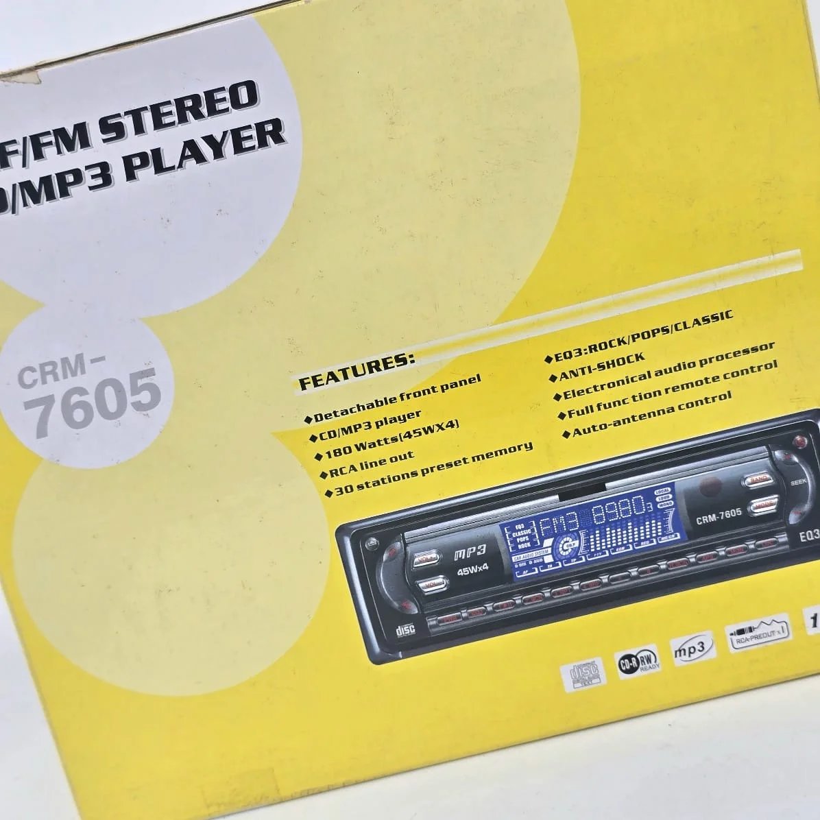 Radio CD/MP3 en caja con características avanzadas - imagen 3