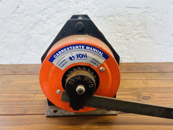 Lote #015 – Cabrestante manual para 1 tonelada TGM