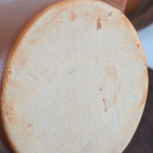 Juego de 6 Tazas de Té de Cerámica con Platillos de Madera - imagen 5