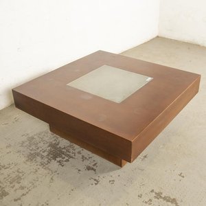 Mesa Ratona Cuadrada con Tapa de Vidrio Esmerilado - imagen 3