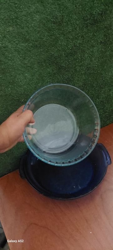 Par de fuentes de vidrio colorido y vibrante - imagen 10