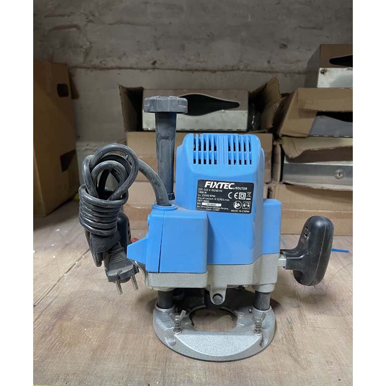 Fresadora Fixtec 1800W 12mm Eléctrica para Madera