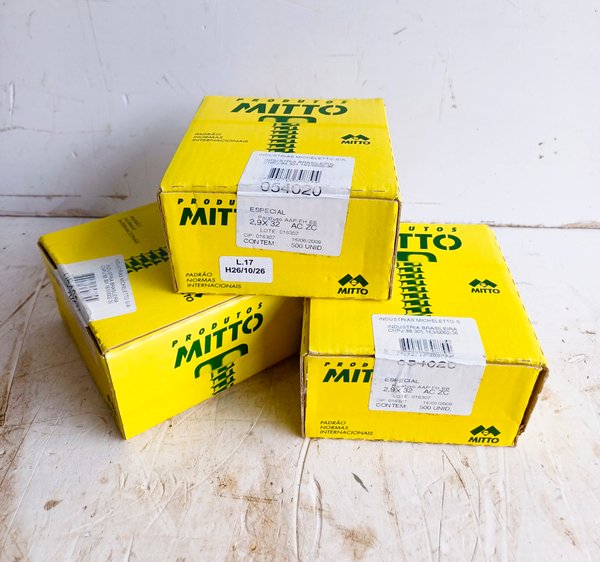 1500 Tornillos Autorroscantes Mitto 2.9 x 32 mm - imagen 1