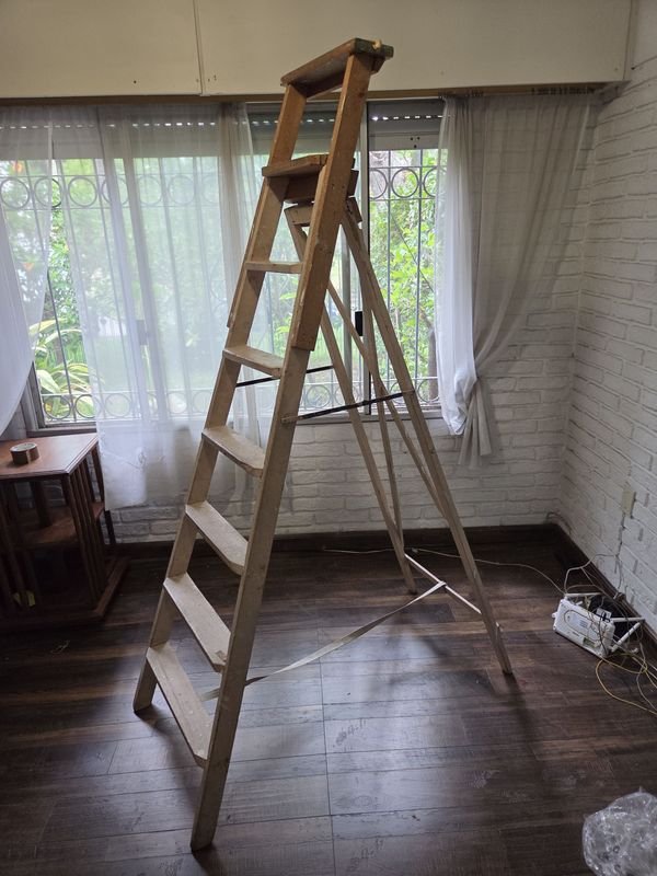 Escalera en madera extendible para uso doméstico - imagen 6