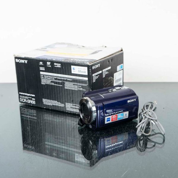 Filmadora Sony HandyCam DCR-SR68 Azul - imagen 1
