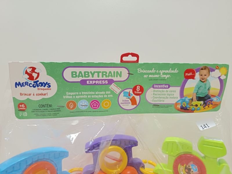Juguete educativo tren para bebés - imagen 4