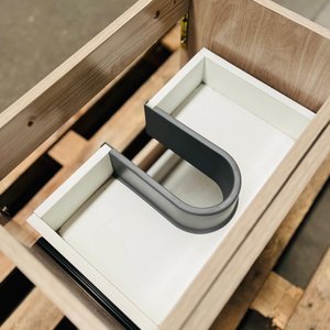 Mueble de Baño con Dos Cajones y Tiradores Integrados - imagen 2