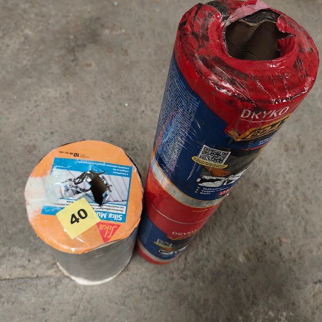 Rollos de Membrana Asfáltica Impermeable Sika y Dryko