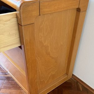 Cómoda de Madera Clara con 4 Cajones - imagen 3